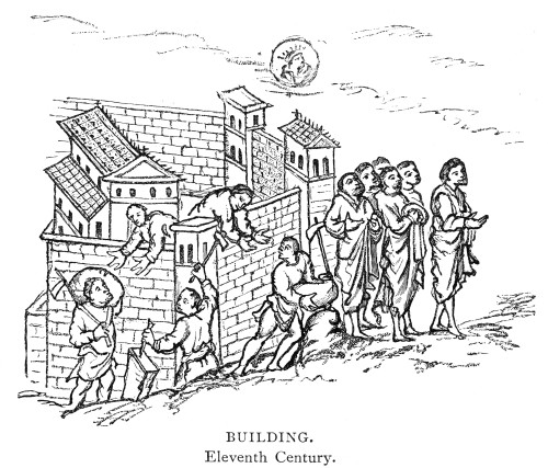 Construction, 11Th Century. /Nbuilding A Fortification After The Roman Manner. After An 11Th Century Illuminated English Manuscript. Poster Print by Granger Collection - Item # VARGRC0076710