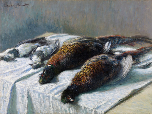 Monet: Sill Life, 1879. /N'Still Life With Pheasants And Plovers.' Oil On Canvas, Claude Monet, 1879. Poster Print by Granger Collection - Item # VARGRC0433770