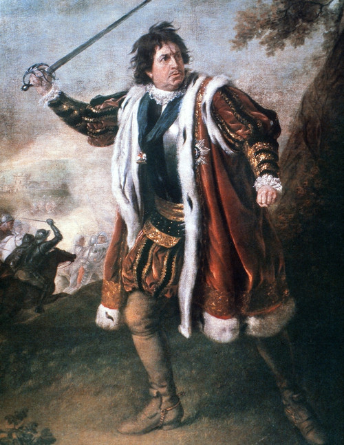 Garrick: Richard Iii. /Nenglish Actor David Garrick (1717-1779) As Shakespeare'S King Richard Iii. Contemporary Oil Painting By Nathaniel Dance-Holland. Poster Print by Granger Collection - Item # VARGRC0050960 Garrick: Richard Iii. /Nenglish Actor David Garrick (1717-1779) As Shakespeare'S King Richard Iii. Contemporary Oil Painting By Nathaniel Dance-Holland. Poster Print by Granger Collection - Item # VARGRC0050960