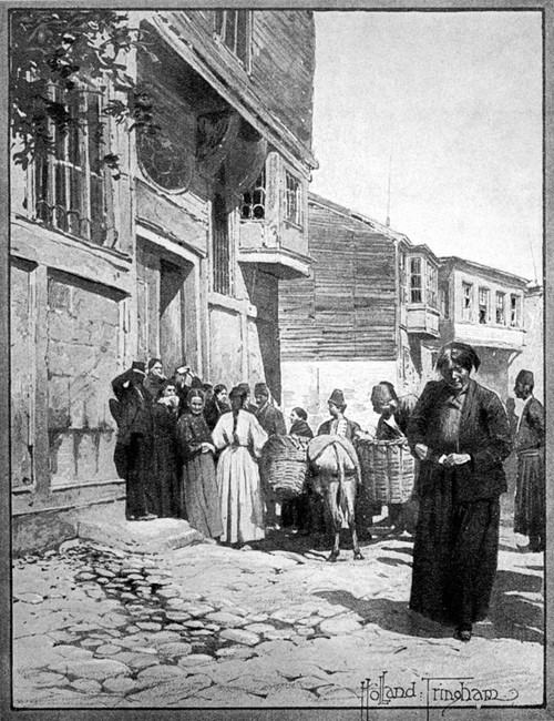 Turkey: Armenian Revolt. /Ndistributing Bread At Constantinople To Wives And Children Of Victims Of The 1896 Armenian Uprising. Illustration From A Contemporary English Newspaper. Poster Print by Granger Collection - Item # VARGRC0000348