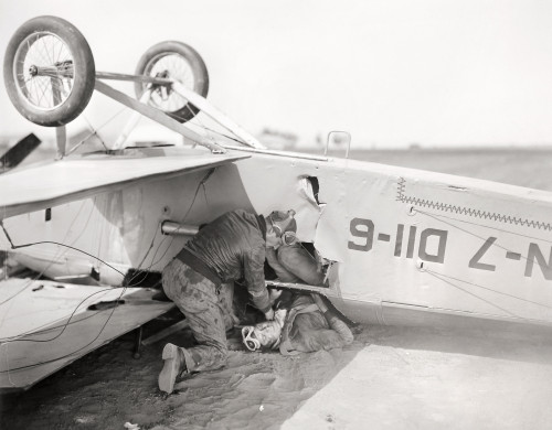 Film Still: Flight, 1929. /Njack Holt And Ralph Graves./Ndirected By Frank Capra. Poster Print by Granger Collection - Item # VARGRC0074230