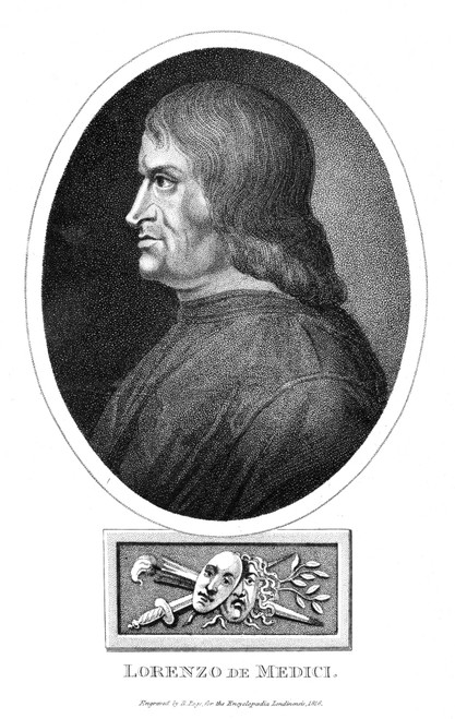 Lorenzo De Medici /N(1449-1492). Florentine Statesman And Ruler. Stipple Engraving By R. Page, 1816. Poster Print by Granger Collection - Item # VARGRC0045960