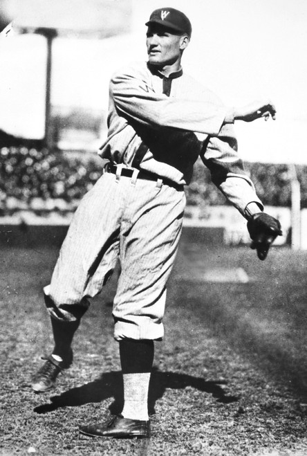 Walter Johnson (1887-1946). /Namerican Professional Baseball Player. Pitching In 1925. Poster Print by Granger Collection - Item # VARGRC0034391