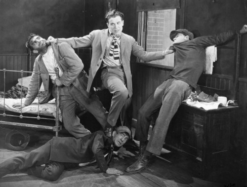 Silent Film Still: Fights. Poster Print by Granger Collection - Item # VARGRC0075412
