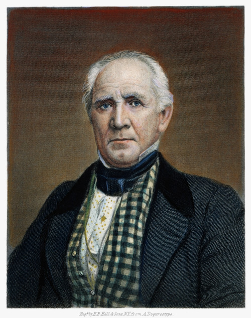 Sam Houston (1793-1863). /Nsteel Engraving, 1878, After A Daguerreotype. Poster Print by Granger Collection - Item # VARGRC0008559