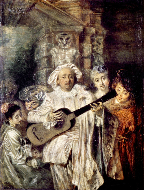 Watteau: Gilles & Family. /Ngilles And His Family. Oil By Antoine Watteau. Poster Print by Granger Collection - Item # VARGRC0033759 Watteau: Gilles & Family. /Ngilles And His Family. Oil By Antoine Watteau. Poster Print by Granger Collection - Item # VARGRC0033759