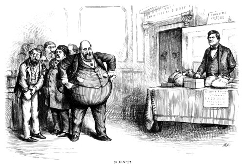 Nast: Tweed Ring Cartoon. /N'Next!' One Of Thomas Nast'S Vitriolic Attacks On William M. 'Boss' Tweed And The Tweed Ring Of Corrupt New York City Politicians, 1871. Poster Print by Granger Collection - Item # VARGRC0049993