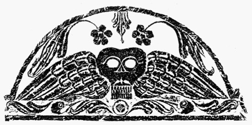 Gravestone: 18Th Century. /Nrubbing From An 18Th Century New England Gravestone. Poster Print by Granger Collection - Item # VARGRC0060886