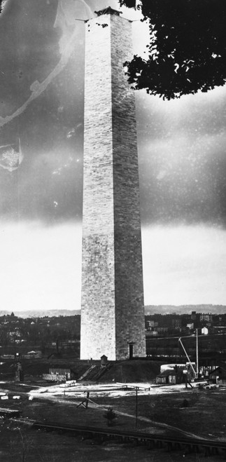 Washington Monument, C1883. /Na View Of The Still Unfinished Washington Monument In Washington, D.C., C1883. Poster Print by Granger Collection - Item # VARGRC0216737
