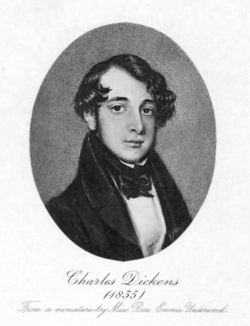 Charles Dickens (1812-1870). /Nenglish Novelist. Miniature, 1835. Poster Print by Granger Collection - Item # VARGRC0068776 Charles Dickens (1812-1870). /Nenglish Novelist. Miniature, 1835. Poster Print by Granger Collection - Item # VARGRC0068776