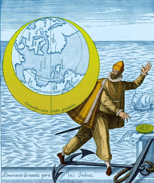 Christopher Columbus, Italian Explorer Poster Print by Science Source - Item # VARSCIBQ5793
