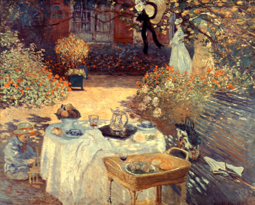 Monet: Luncheon, C1873. /Nthe Luncheon. Oil On Canvas By Claude Monet, C1873. Poster Print by Granger Collection - Item # VARGRC0041913
