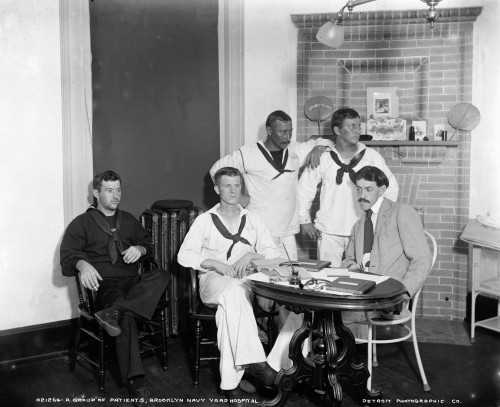 Brooklyn: Hospital, C1900. /Npatients At The Brooklyn Navy Yard Hospital In Brooklyn, New York. Photograph, C1900. Poster Print by Granger Collection - Item # VARGRC0268304
