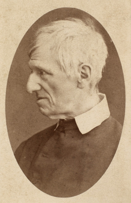 John Henry Newman /N(1801-1890). English Theologian And Roman Catholic Cardinal. Original Carte-De-Visite Photograph. Poster Print by Granger Collection - Item # VARGRC0070318