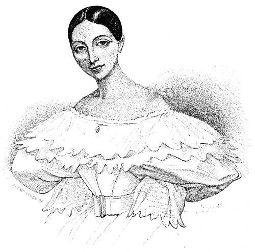 Fanny Elssler (1810-1884). /Naustrian Dancer. Contemporary Engraving. Poster Print by Granger Collection - Item # VARGRC0084761