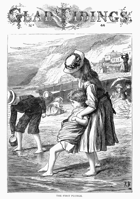 Christian Periodical. /Ntitle Page Of 'Glad Tidings,' A Christian Leaflet Published By The American Tract Society, New York, Late 19Th Century. Poster Print by Granger Collection - Item # VARGRC0093627