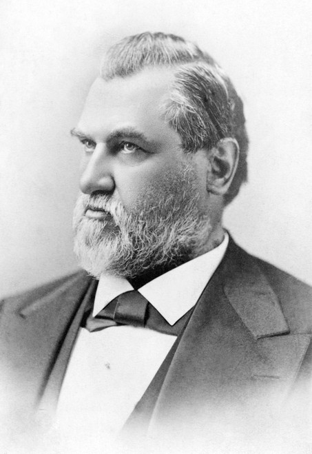 Leland Stanford (1824-1893)./Namerican Railroad Builder And Politician. Poster Print by Granger Collection - Item # VARGRC0003529