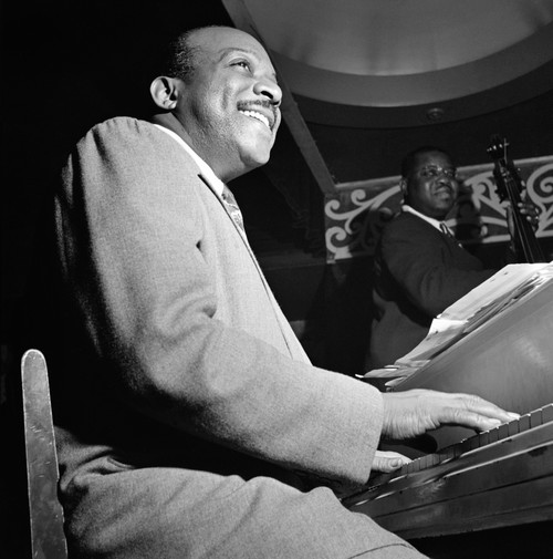 Count Basie (1904-1984). /Namerican Musician And Bandleader. Performing At The Aquarium In New York City. Photograph By William P. Gottlieb, C1947. Poster Print by Granger Collection - Item # VARGRC0267058