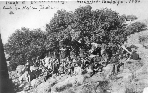 U.S. Cavalry, 1885. /Ntroop A Of The 6Th U.S. Cavalry At A Halt On The Mexican Border During The Geronimo Campaign Of 1885. Poster Print by Granger Collection - Item # VARGRC0056977