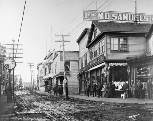 Alaska: Nome, C1908. /Nview Of Front Street In Nome, Alaska. Photograph, C1908. Poster Print by Granger Collection - Item # VARGRC0176409