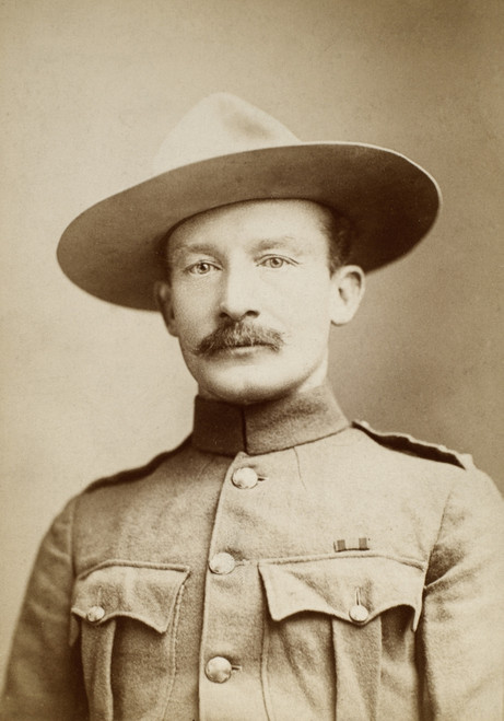 Robert Baden-Powell /N(1857-1941). 1St Baron Of Gilwell. English Soldier; Founder Of The Boy Scouts. Photograph, Late 19Th Century. Poster Print by Granger Collection - Item # VARGRC0012319