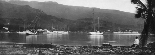 Tahiti: Papeete, C1920. /Nboats In The Harbor In Papeete, Tahiti In French Polynesia. Photograph, C1920. Poster Print by Granger Collection - Item # VARGRC0351646