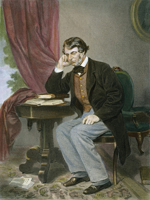 Charles Sumner (1811-1874). /Namerican Politician. Color Steel Engraving, 1867. Poster Print by Granger Collection - Item # VARGRC0045904