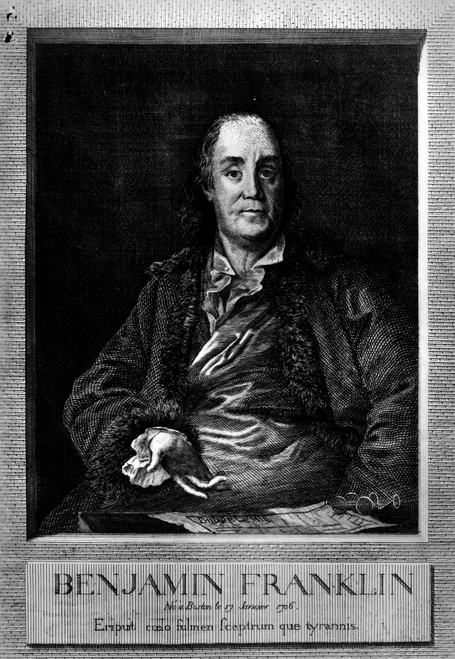 Benjamin Franklin (1706-1790). /Namerican Printer, Publisher, Scientist, Inventor, Statesman And Diplomat. Line Engraving After A Painting By Rosalie Filleul, 1778. Poster Print by Granger Collection - Item # VARGRC0109441 Benjamin Franklin (1706-1790). /Namerican Printer, Publisher, Scientist, Inventor, Statesman And Diplomat. Line Engraving After A Painting By Rosalie Filleul, 1778. Poster Print by Granger Collection - Item # VARGRC0109441
