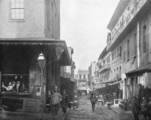 Chinatown, C1890. /Na Market In Chinatown, San Francisco, California. Photograph, C1890. Poster Print by Granger Collection - Item # VARGRC0353229