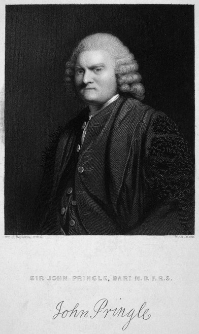 Sir John Pringle /N(1707-1782). Scottish Physician. Line And Stipple Engraving After Sir Joshua Reynolds. Poster Print by Granger Collection - Item # VARGRC0070661