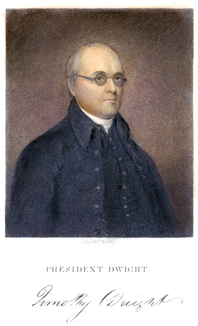 Timothy Dwight (1752-1817). /Namerican Congregational Cleric And Educator. Stipple Engraving, American, Early 19Th Century. Poster Print by Granger Collection - Item # VARGRC0076679