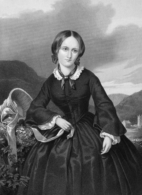 Charlotte Bront� /N(1816-1855). English Novelist. Steel Engraving, 19Th Century. Poster Print by Granger Collection - Item # VARGRC0003364