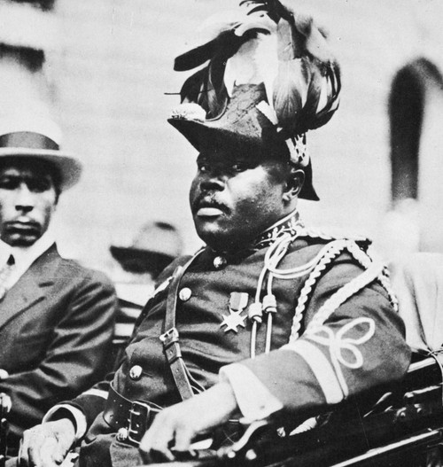 Marcus Garvey (1887-1940). /Njamaican Black-Nationalist Leader. Photographed At A Parade, C1922. Poster Print by Granger Collection - Item # VARGRC0013402