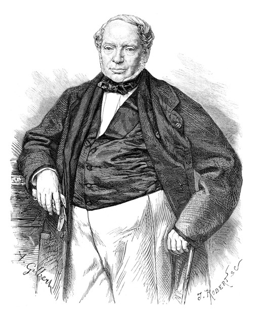 James Rothschild /N(1792-1868). French Financier. Wood Engraving, French, 1868. Poster Print by Granger Collection - Item # VARGRC0060066