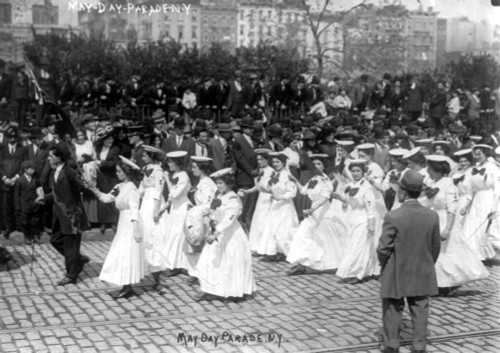 Labor Day Parade, 1910. /Nwomen Marching In The May Day Parade In New York City, 1910. Poster Print by Granger Collection - Item # VARGRC0118006
