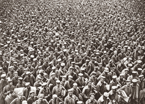World War I: Prisoners. /Ngerman Prisoners Of War Taken At The End Of World War I. Photograph, C1918. Poster Print by Granger Collection - Item # VARGRC0407897