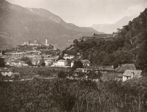 Switzerland: Bellinzona. /Nview Of Bellinzona, Switzerland. Photograph, C1870. Poster Print by Granger Collection - Item # VARGRC0351422