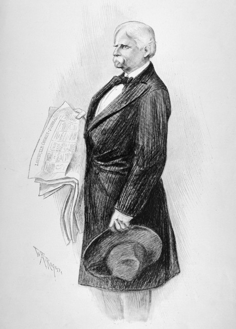 Henry Watterson (1840-1921). /Namerican Journalist And Politician. Editor Of The 'Courier-Journal' At Louisville, Kentucky. Drawing, 1902, By W.A. Rogers. Poster Print by Granger Collection - Item # VARGRC0089816