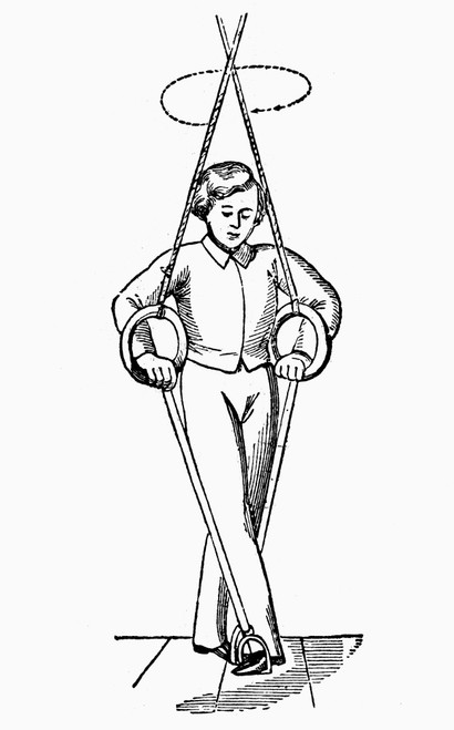 Exercise, 19Th Century. /Nillustration From A Late 19Th Century Exercise. Manual Poster Print by Granger Collection - Item # VARGRC0101100