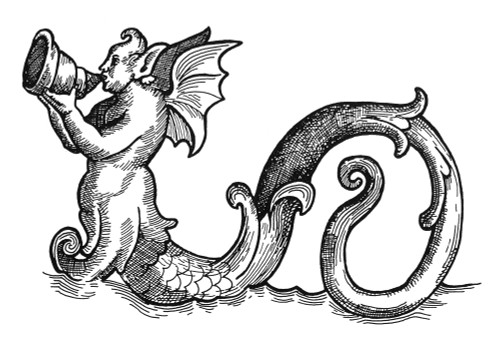 Mythology: Triton. /Nengraving, 17Th Century. Poster Print by Granger Collection - Item # VARGRC0040880