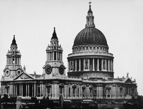 London: St. Paul'S. /Nview Of St. Paul'S Cathedral, London, England. Photographed C1900. Poster Print by Granger Collection - Item # VARGRC0094345