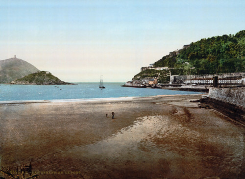 Spain: San Sebastian. /Na View Of The Harbor In San Sebastian, Spain. Photograph, Late 19Th Century. Poster Print by Granger Collection - Item # VARGRC0119043