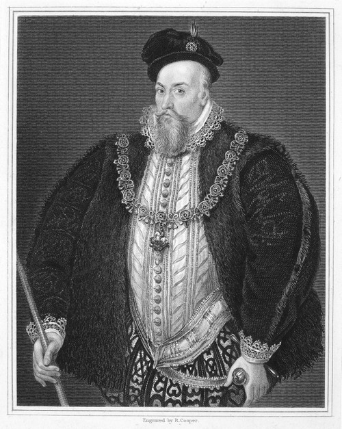 Robert Dudley (1532?-1588). /Nearl Of Leicester. English Courtier. Line And Stipple Engraving, English, 1823. Poster Print by Granger Collection - Item # VARGRC0058276