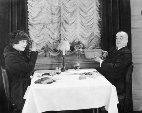 Silent Film: Restaurant. Poster Print by Granger Collection - Item # VARGRC0073623