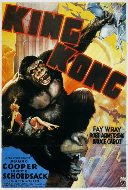 King Kong Poster, 1933. /N'King Kong' Film Poster, 1933. Poster Print by Granger Collection - Item # VARGRC0011552