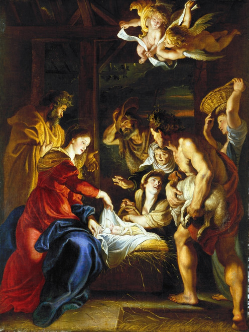 Rubens: Adoration, C1608. /N'Adoration Of The Shepherds.' Oil On Canvas By Peter Paul Rubens, C1608. Poster Print by Granger Collection - Item # VARGRC0104890 Rubens: Adoration, C1608. /N'Adoration Of The Shepherds.' Oil On Canvas By Peter Paul Rubens, C1608. Poster Print by Granger Collection - Item # VARGRC0104890