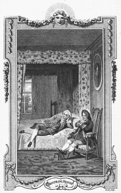 Sterne: Tristram Shandy. /Nengraving For The 1781 Edition Of Laurence Sterne'S Novel. Poster Print by Granger Collection - Item # VARGRC0016398