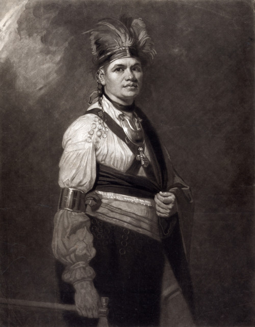 Thayendanegea, Mohawk Indian War Chief Poster Print by Science Source - Item # VARSCIJA8628