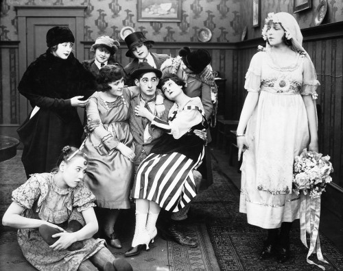 Silent Film Still: Wedding. Poster Print by Granger Collection - Item # VARGRC0074324