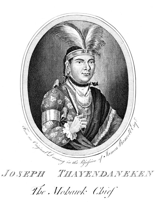 Thayendanegea, Mohawk Indian War Chief Poster Print by Science Source - Item # VARSCIJA8629